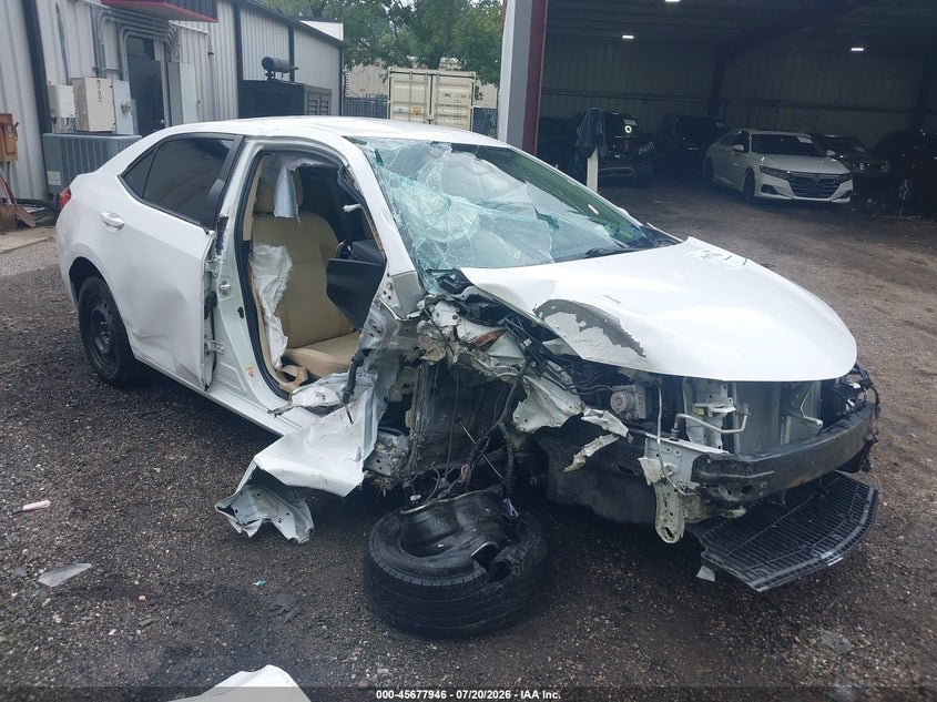 2019 Toyota Corolla Le VIN: 2T1BURHE5KC151619 Lot: 45677946