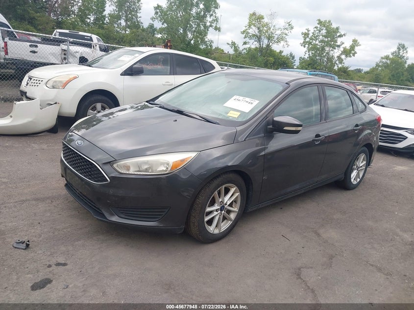Vin: 1fadp3f23fl342353, lot: 46176557, ford focus se 20152