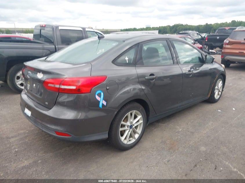Vin: 1fadp3f23fl342353, lot: 46176557, ford focus se 20154