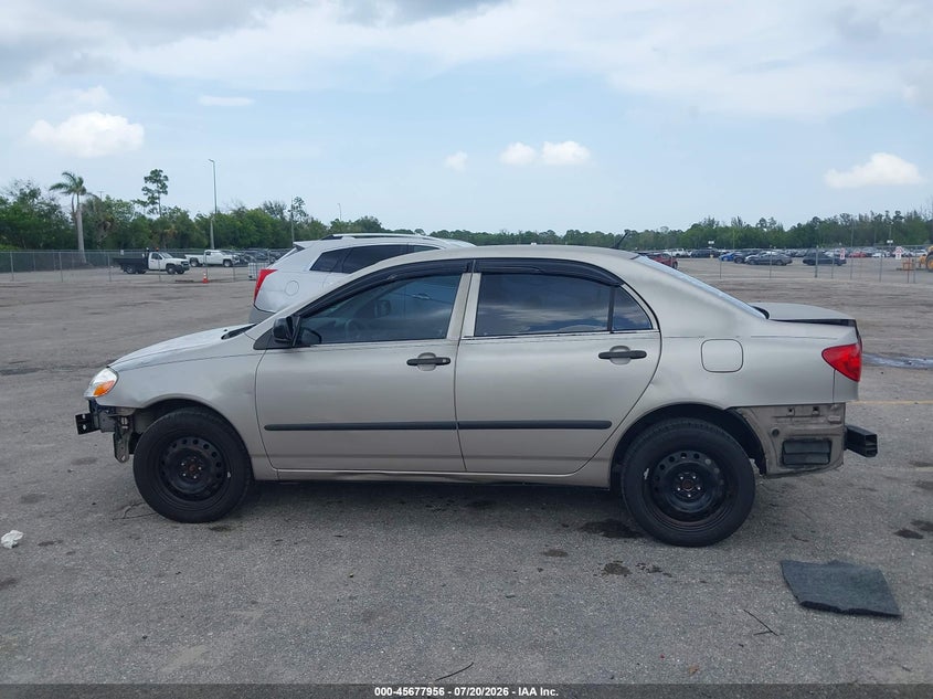 2003 Toyota Corolla Ce VIN: 1NXBR32E73Z110058 Lot: 45677956