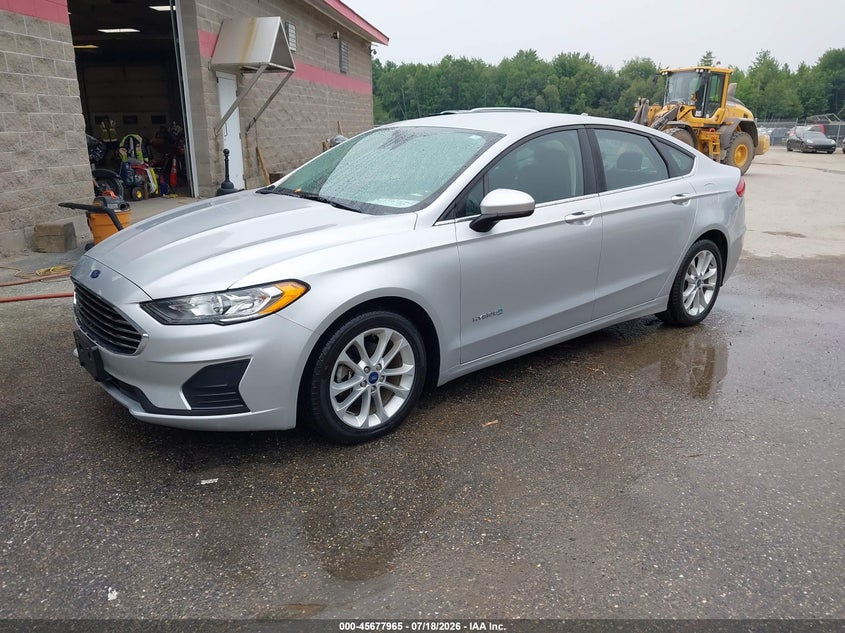 2019 Ford Fusion, Обычный износ, IAAI, VIN 3FA6P0LU0KR211485 — фото 2