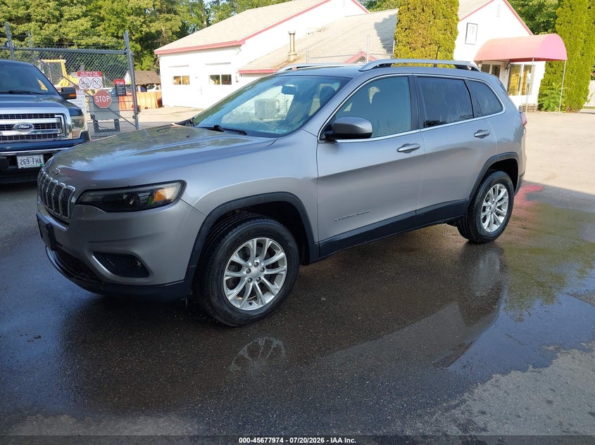 2019 Jeep Cherokee, Обычный износ, IAAI, VIN 1C4PJMCB0KD412589 — фото 2