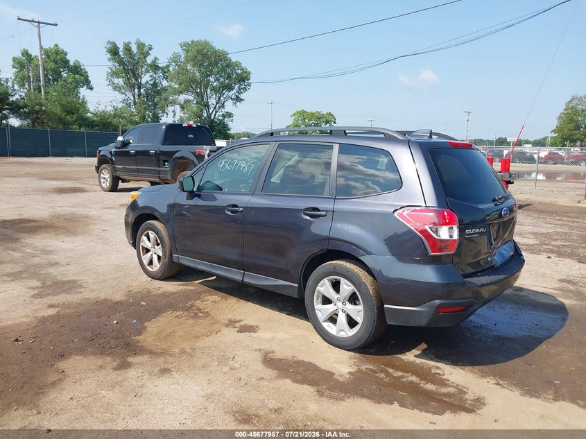 Vin: jf2sjadc1gh421111, lot: 46176596, subaru forester 2.5i premium 20163
