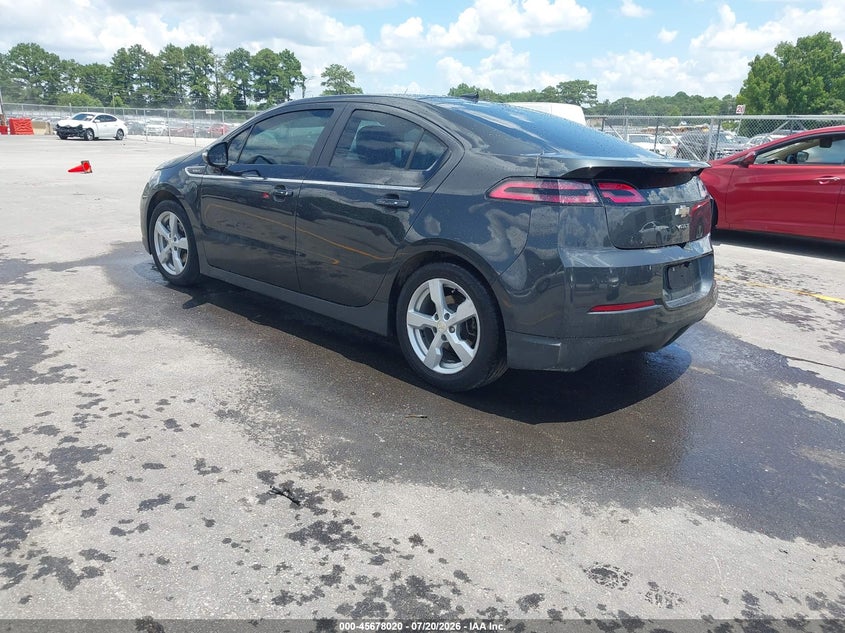 Vin: 1g1ra6e45eu157549, lot: 46176629, chevrolet volt 20143