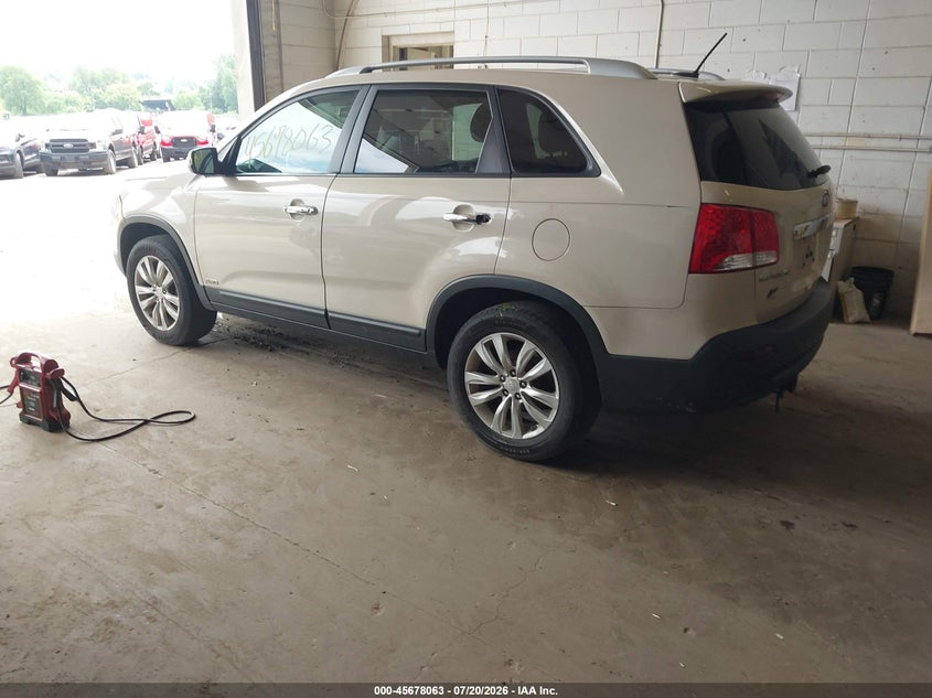 2011 KIA SORENTO auction photo 3