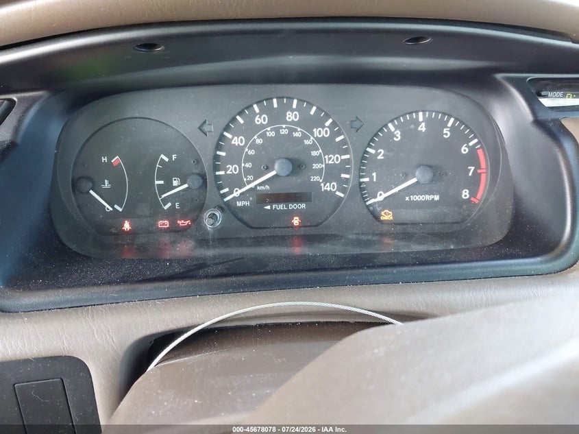 2001 TOYOTA CAMRY auction photo 7