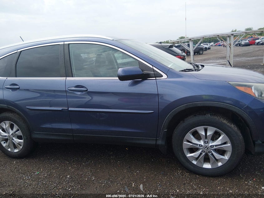 2014 Honda Cr-V Ex-L VIN: 5J6RM4H79EL096277 Lot: 45678085