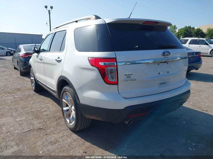 2013 FORD EXPLORER auction photo 3