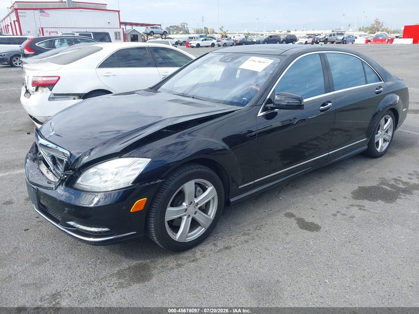 2011 Mercedes-Benz S 550 VIN: WDDNG7BB9BA362811 Lot: 45678097