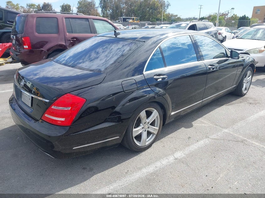 2011 Mercedes-Benz S 550 VIN: WDDNG7BB9BA362811 Lot: 45678097