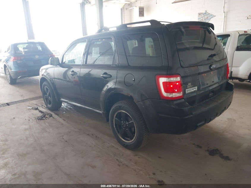 Vin: 1fmcu9d77bkb38697, lot: 46176723, ford escape xlt 20113