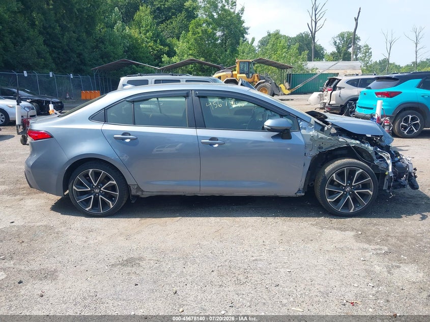 2021 Toyota Corolla Se VIN: JTDS4MCE8MJ063505 Lot: 45678140