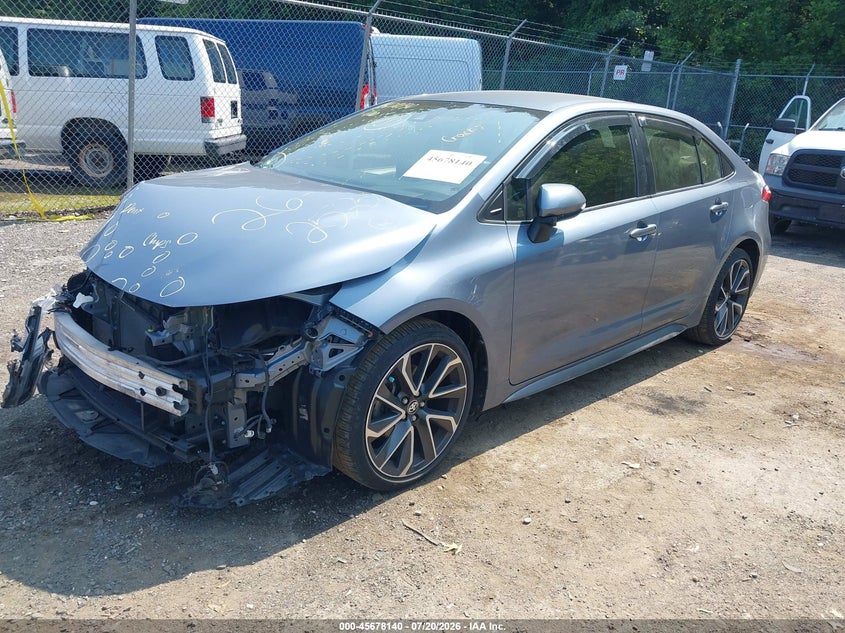 2021 Toyota Corolla Se VIN: JTDS4MCE8MJ063505 Lot: 45678140