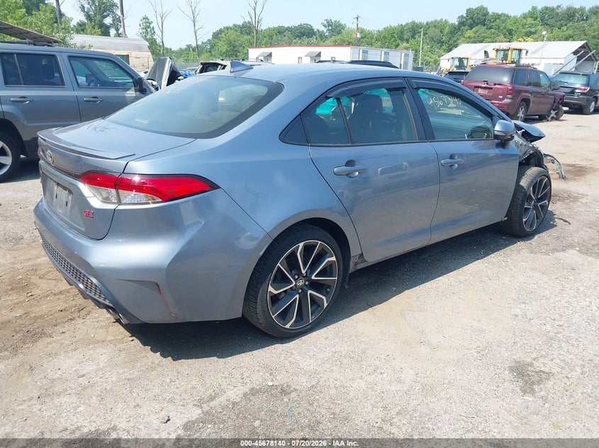 2021 Toyota Corolla Se VIN: JTDS4MCE8MJ063505 Lot: 45678140