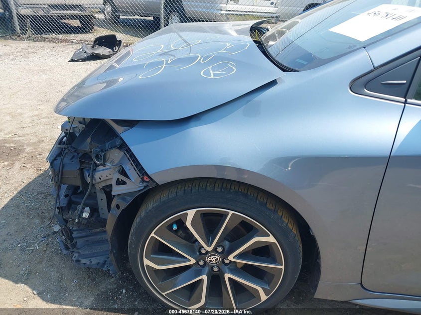 2021 Toyota Corolla Se VIN: JTDS4MCE8MJ063505 Lot: 45678140