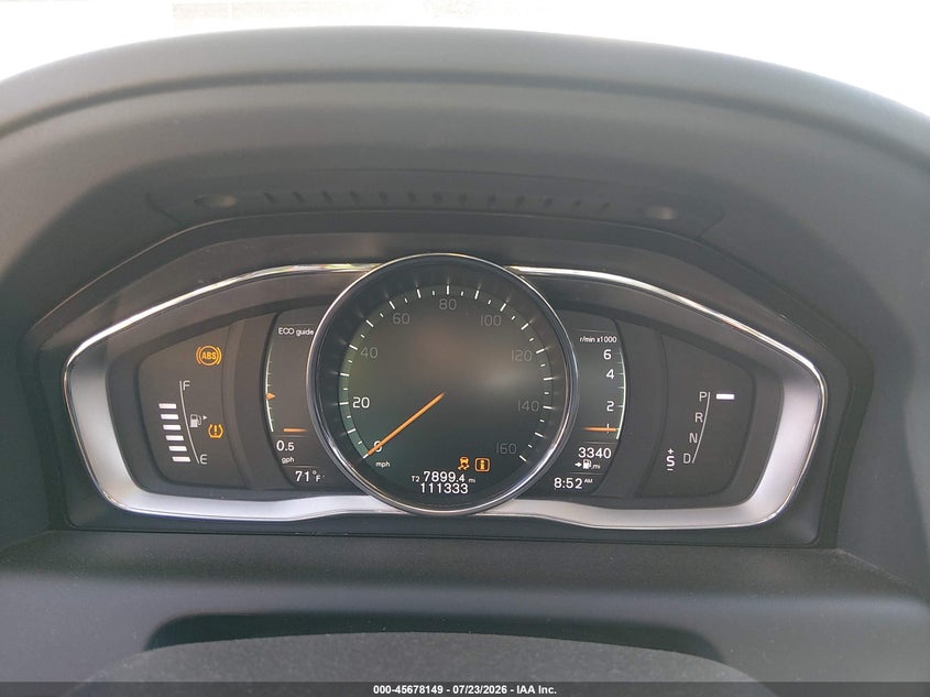 2017 VOLVO XC60 SPORT UTILITY VEHICLE 2.0L I-4 DI, DOHC, VVT, TURBO, 240HP