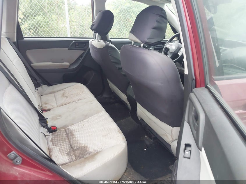 2014 SUBARU FORESTER auction photo 8