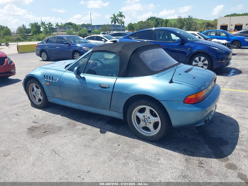 1998 BMW Z3 1.9 VIN: 4USCH7331WLD16628 Lot: 45678164