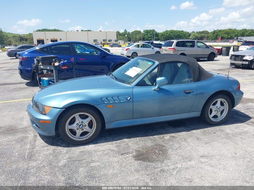 1998 BMW Z3 1.9 VIN: 4USCH7331WLD16628 Lot: 45678164
