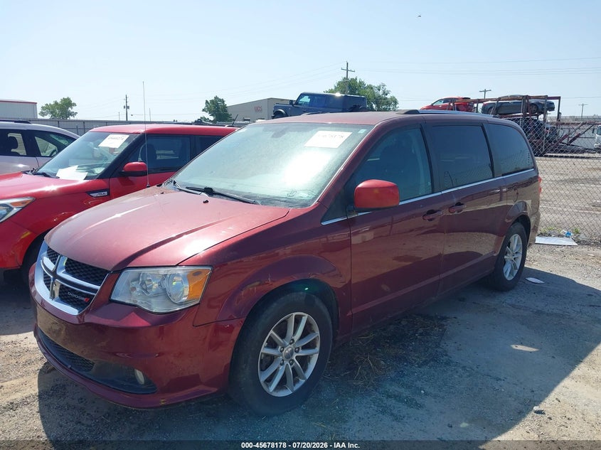 Vin: 2c4rdgcg5lr177845, lot: 46176787, dodge grand caravan sxt 20202