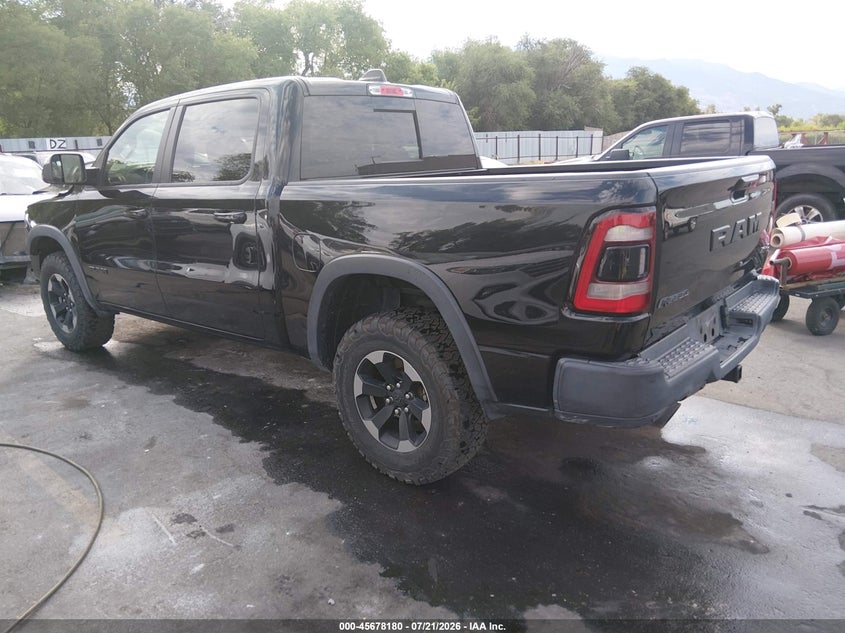 Vin: 1c6srflt0ln236685, lot: 46176789, ram 1500 rebel  4x4 5'7 box 20203