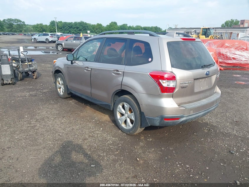Vin: jf2sjafc4gh519420, lot: 46176793, subaru forester 2.5i premium 20163