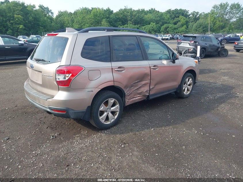 Vin: jf2sjafc4gh519420, lot: 46176793, subaru forester 2.5i premium 20164