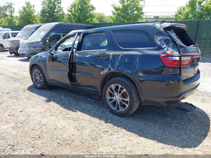 Vin: 1c4rdjdg0lc193066, lot: 46176800, dodge durango gt awd 20203