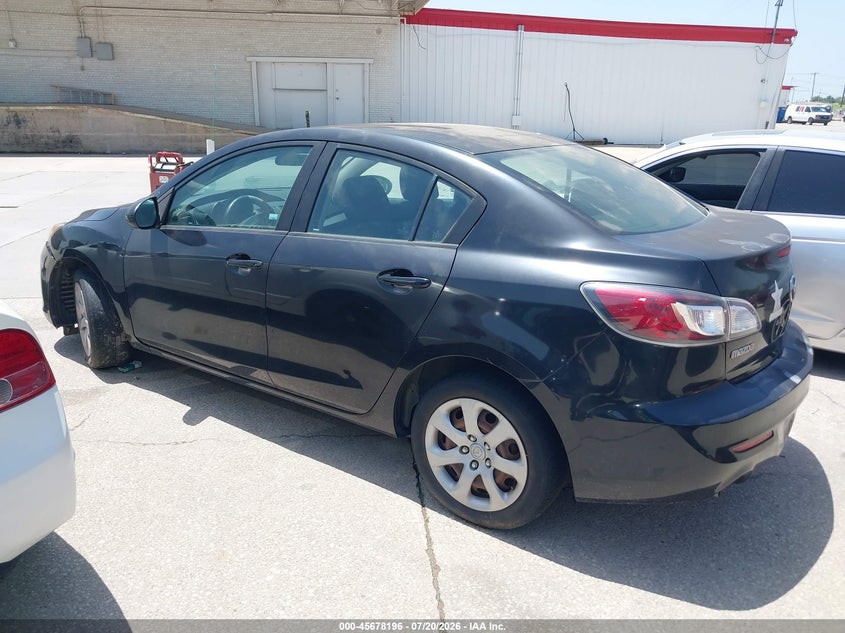 Vin: jm1bl1u88d1705327, lot: 46176805, mazda mazda3 i sport 20133