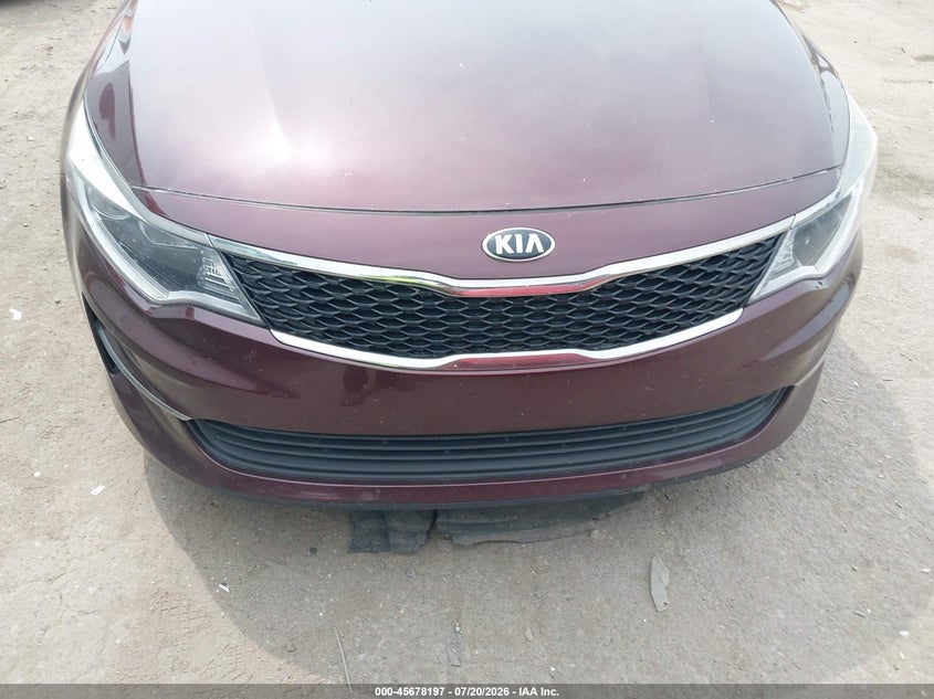 2016 Kia Optima Lx VIN: 5XXGT4L30GG118187 Lot: 45678197
