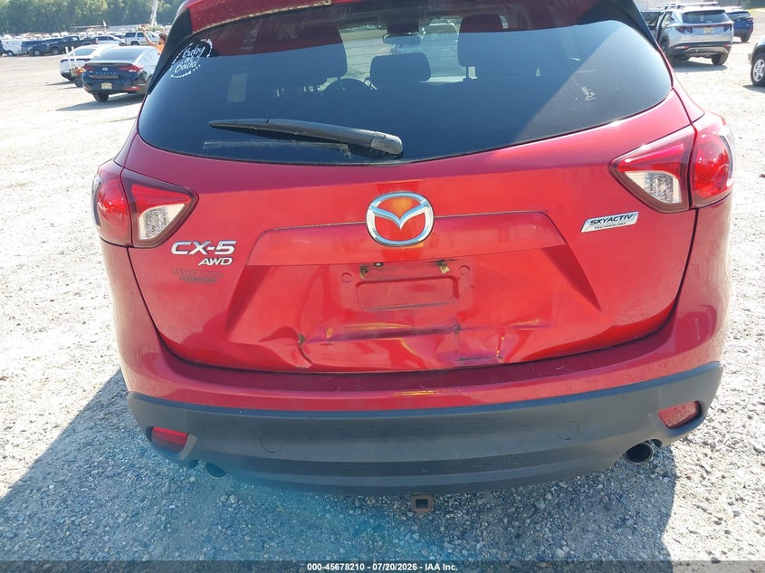 2015 Mazda Cx-5 Touring VIN: JM3KE4CY7F0492058 Lot: 45678210