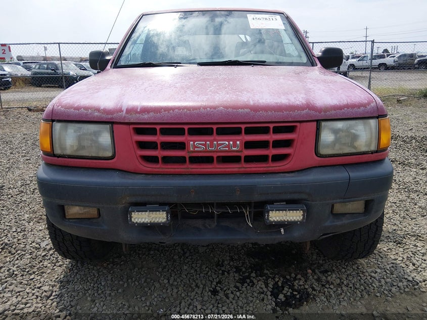 1999 Isuzu Amigo S 3.2L V6 Hard Top/S 3.2L V6 Soft Top VIN: 4S2CM57W7X4328239 Lot: 45678213