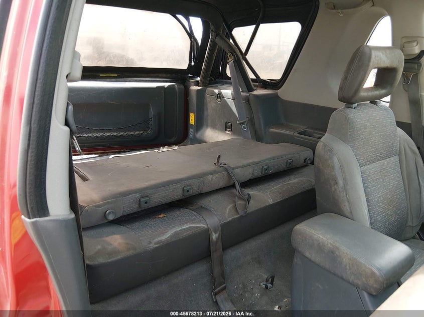 1999 Isuzu Amigo S 3.2L V6 Hard Top/S 3.2L V6 Soft Top VIN: 4S2CM57W7X4328239 Lot: 45678213