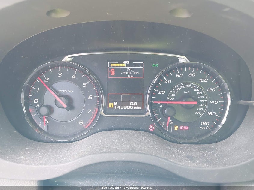 2019 SUBARU WRX auction photo 7