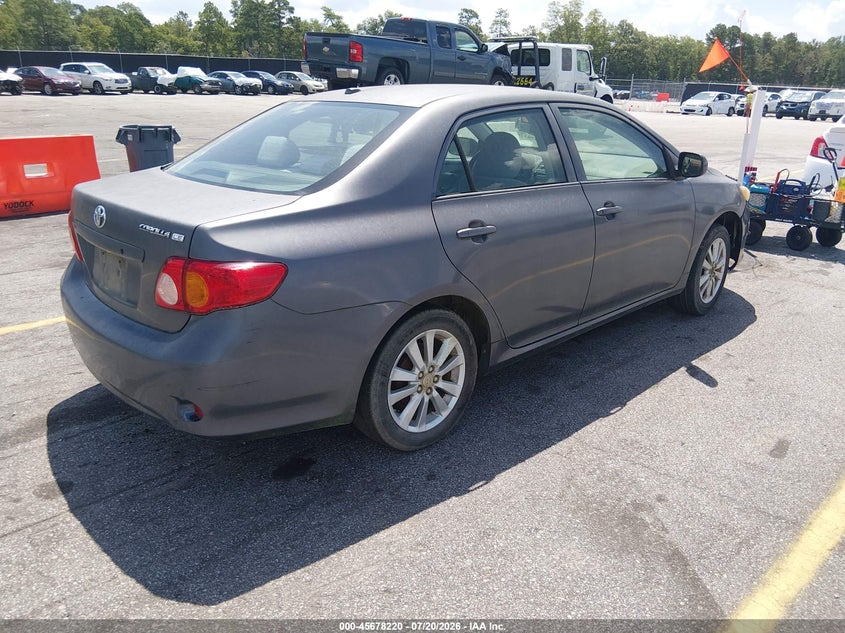 2009 TOYOTA COROLLA auction photo 4
