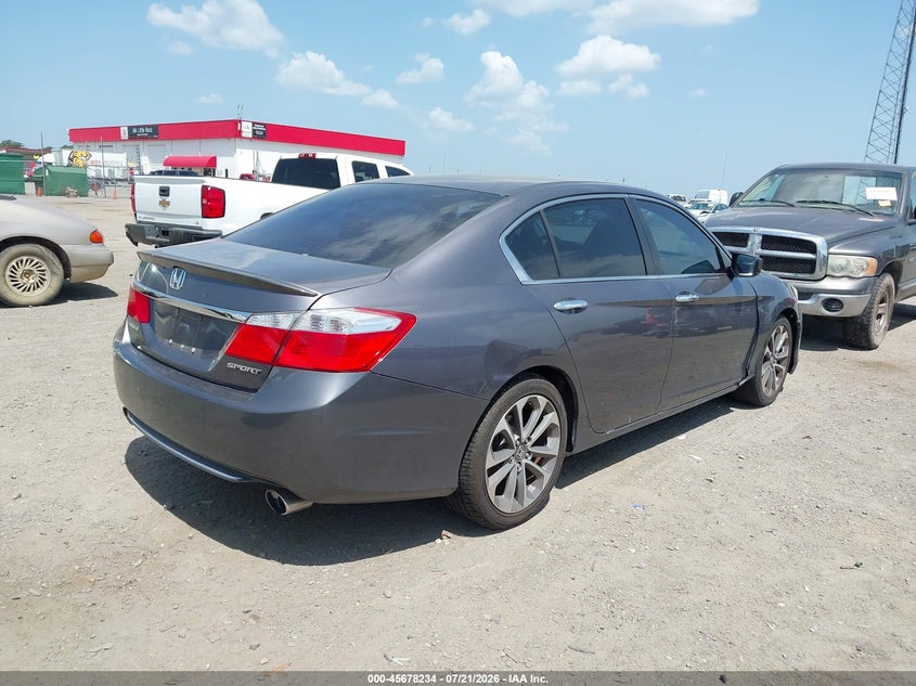 2014 HONDA ACCORD auction photo 4