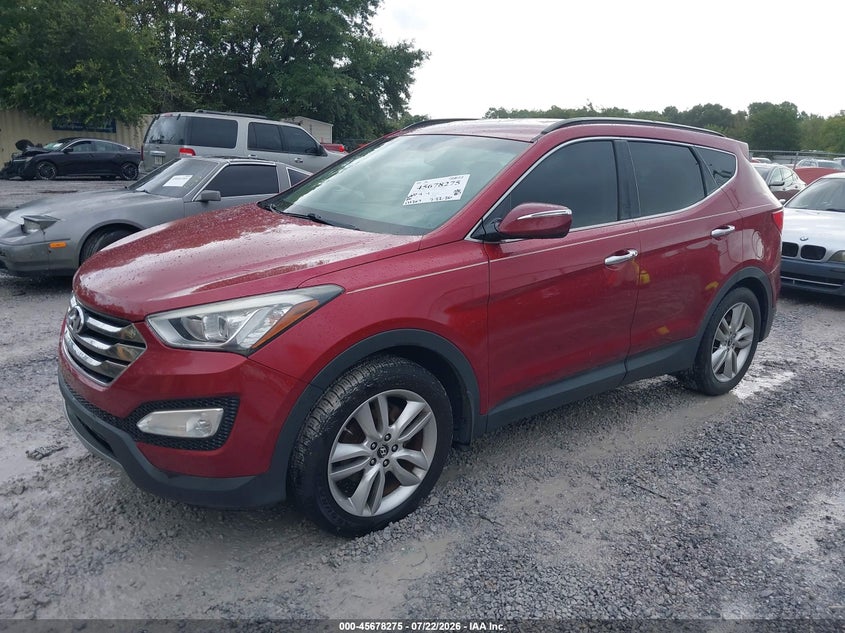 2014 HYUNDAI SANTA FE SPORT auction photo 2