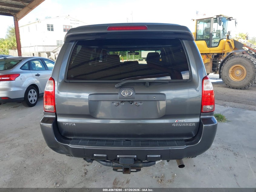 2007 TOYOTA 4RUNNER SPORT UTILITY VEHICLE 4.7L V-8 DOHC, VVT, 260HP