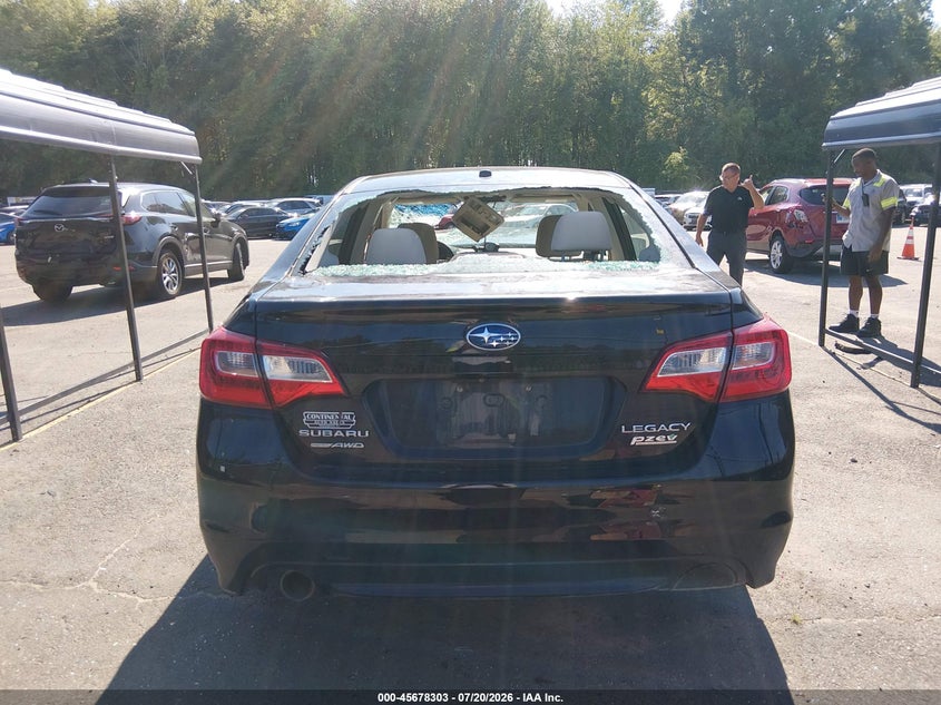 2015 Subaru Legacy 2.5I Premium VIN: 4S3BNAE69F3006870 Lot: 45678303