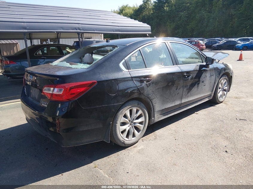 2015 Subaru Legacy 2.5I Premium VIN: 4S3BNAE69F3006870 Lot: 45678303