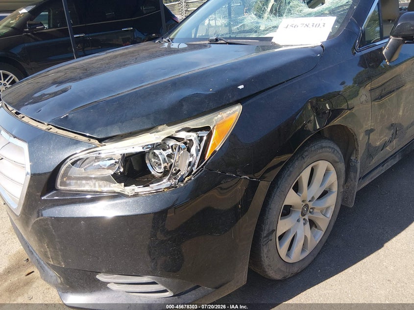2015 Subaru Legacy 2.5I Premium VIN: 4S3BNAE69F3006870 Lot: 45678303