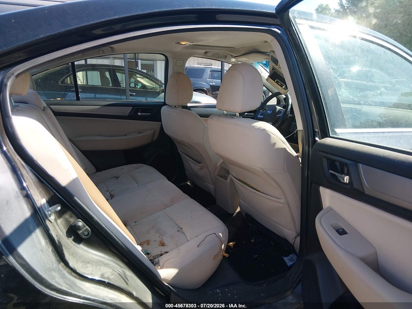 2015 Subaru Legacy 2.5I Premium VIN: 4S3BNAE69F3006870 Lot: 45678303