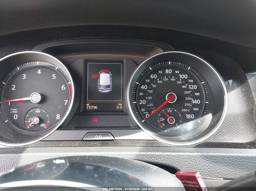 2015 Volkswagen Golf Gti 2.0T Autobahn 4-Door VIN: 3VW5T7AU2FM017781 Lot: 45678308