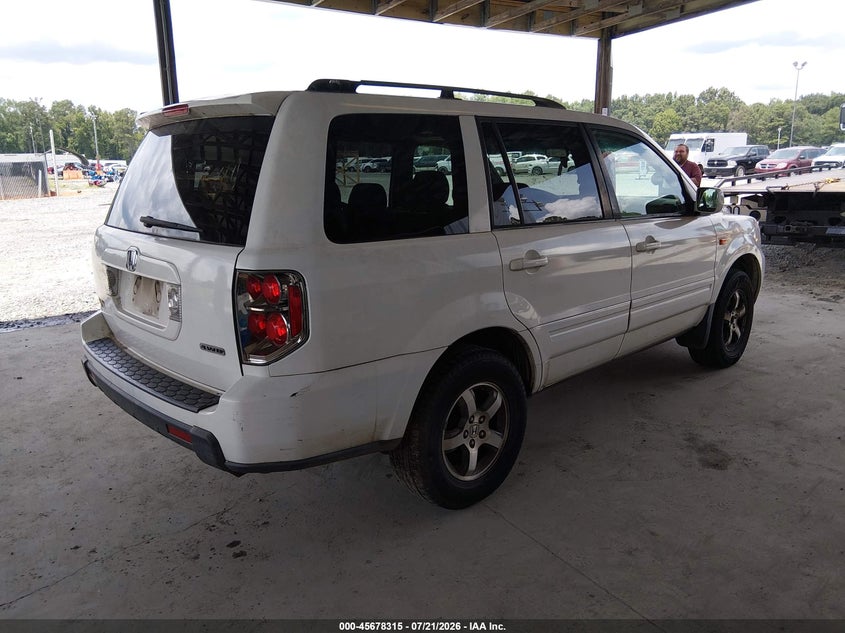 2006 Honda Pilot Ex VIN: 5FNYF18496B016285 Lot: 45678315