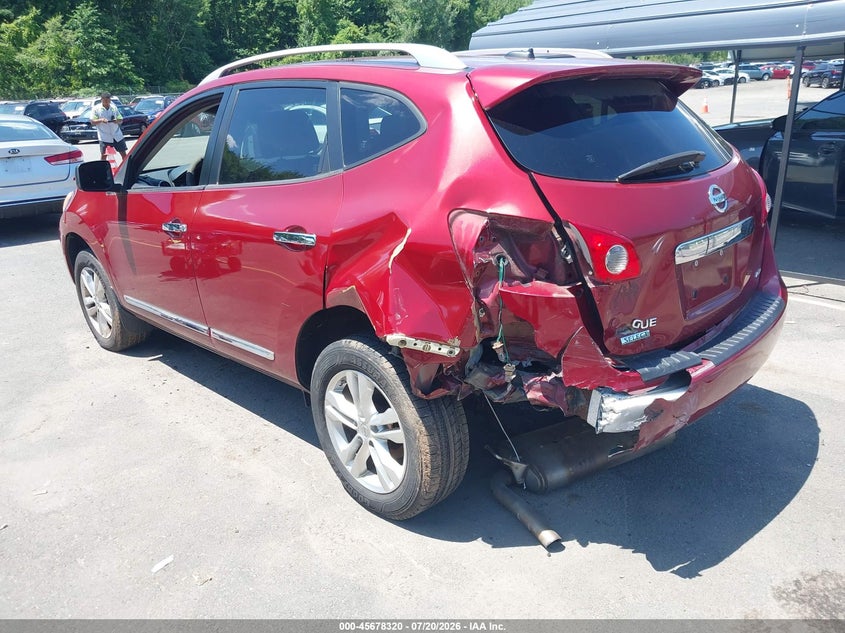 2015 Nissan Rogue Select S VIN: JN8AS5MV0FW766502 Lot: 45678320