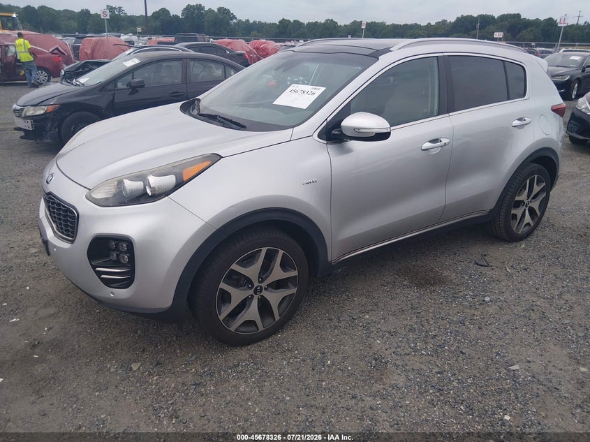 2017 Kia Sportage, Звичайний знос, IAAI, VIN KNDPRCA62H7084656 — фото 2
