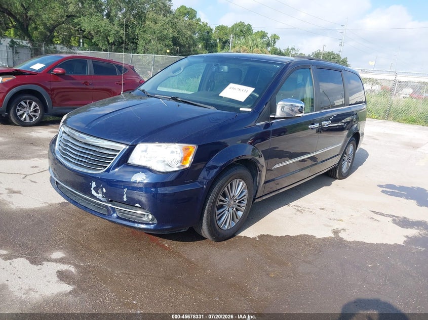 Vin: 2c4rc1cg2gr104440, lot: 46176940, chrysler town & country touring-l anniversary edition 20162