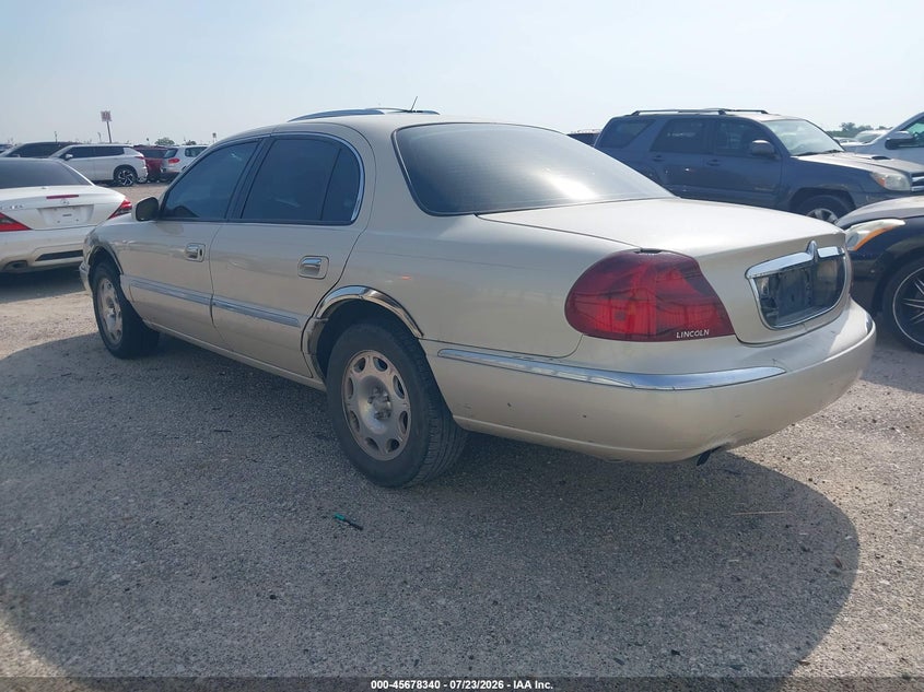 2002 LINCOLN CONTINENTAL auction photo 3