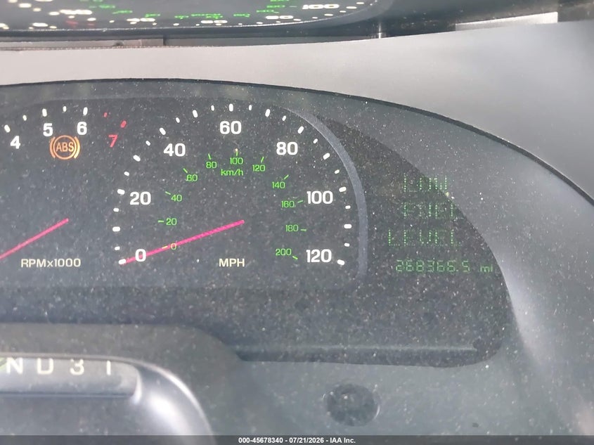 2002 LINCOLN CONTINENTAL auction photo 7