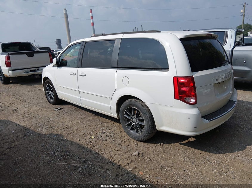 Vin: 2c4rdgeg5hr698519, lot: 46176974, dodge grand caravan gt 20173